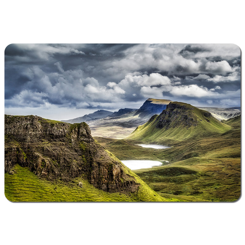 Doua Wood No Pattern Rectangle Placemat