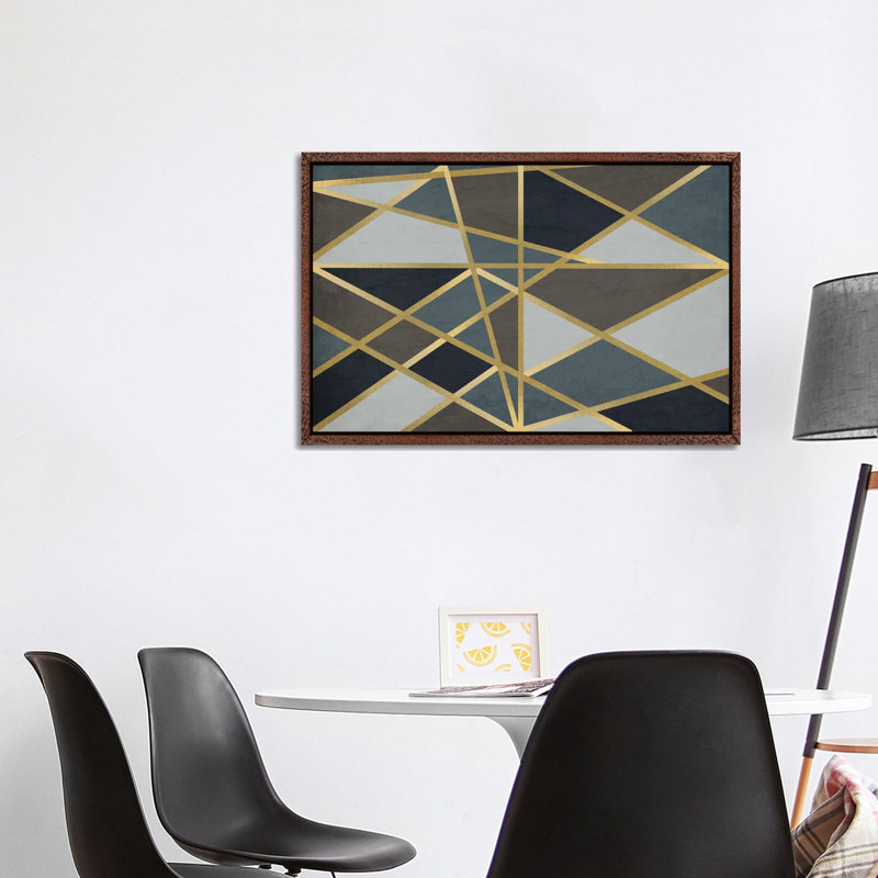 Portrait Of A Megalosaurus Dinosaur. - Floater Frame Print on Canvas, White Framed, 101.6 cm H x 66.04 cm W
