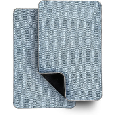 2-pack Ultra Thin Non-slip Bath Mats