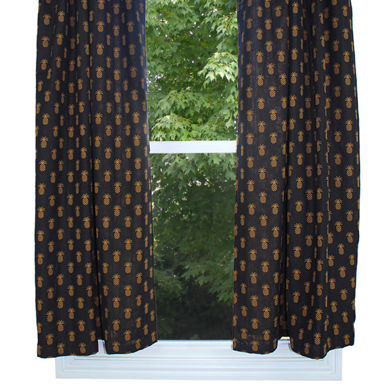 Panneau de rideau simple obscurcissant Addis, L 72 po x l 63 po