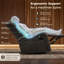 Fauteuil inclinable manuel berçant de 38 po avec deux porte-gobelets et rangement pour le salon et le cinéma maison (ensemble de 2)