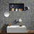 Porcetile Round 12.41 in. x 11.46 in. Penny Glossy Porcelain Mosaic Wall and Floor Tile-50389545
