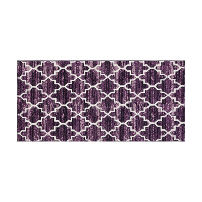 Norra Bathroom Runner Rug with Non-Slip Backing