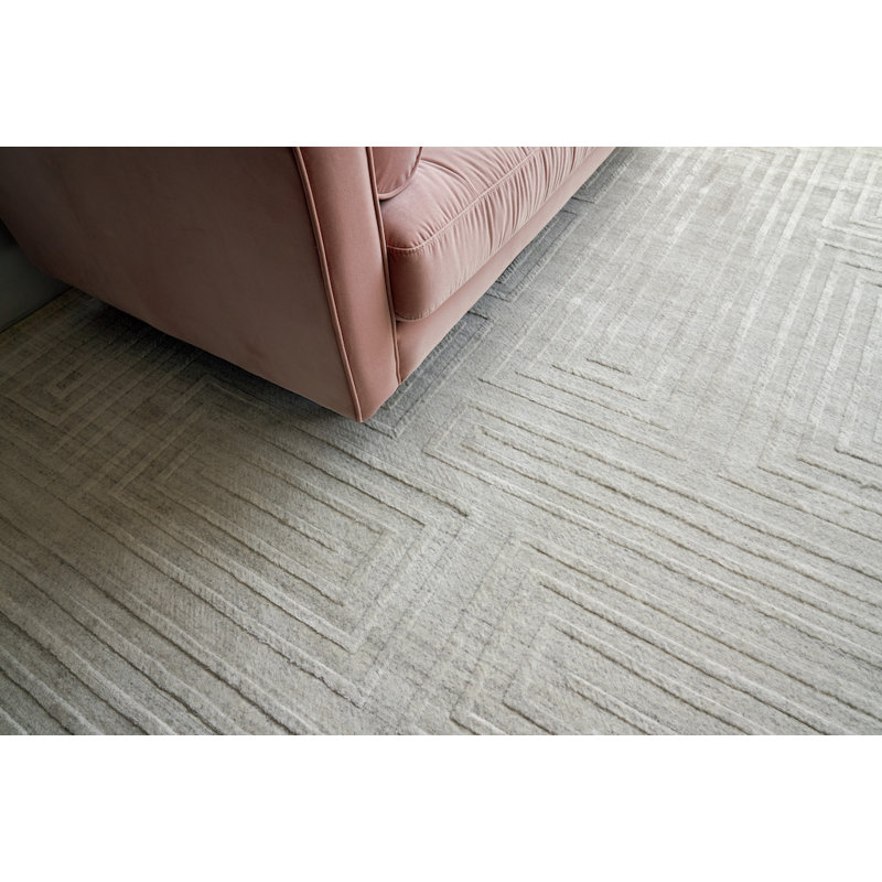 Castelli Geometric Area Rug in Ivory, Rectangle 10' x 14'