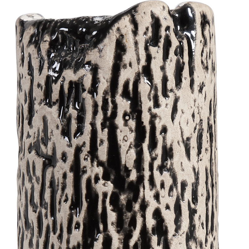 Ensemble de sculptures cylindriques 3 pièces makira Stagg
