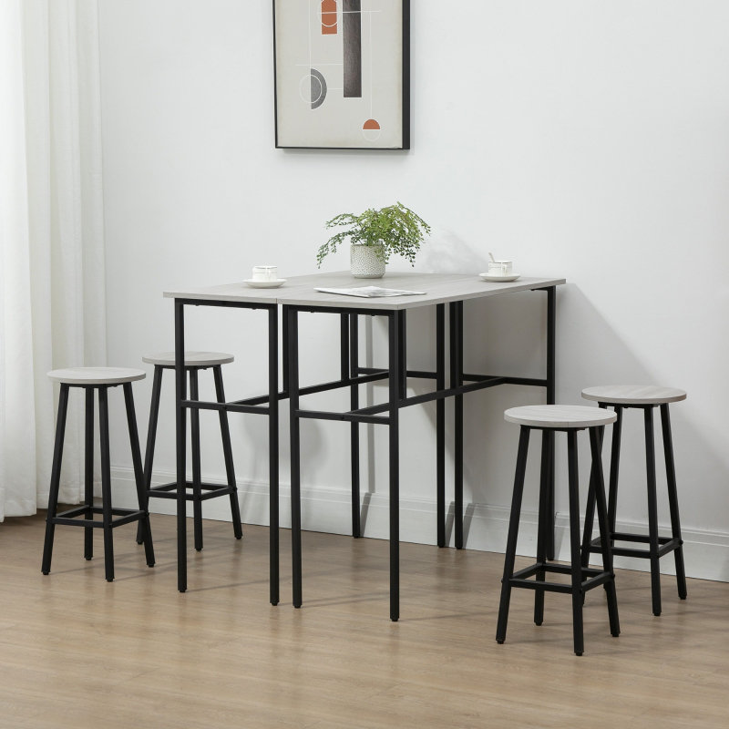 100 Bar Cabinet, Black/Gray