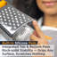 Deiss Pro Box Grater For Kitchen - Stainless Steel Cheese Grater, 4 Sided Food Shredder