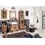 Kym Solid Wood Freestanding Linen Cabinet