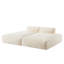 Canapé modulaire surdimensionné de 90 po Boneless-2100414125