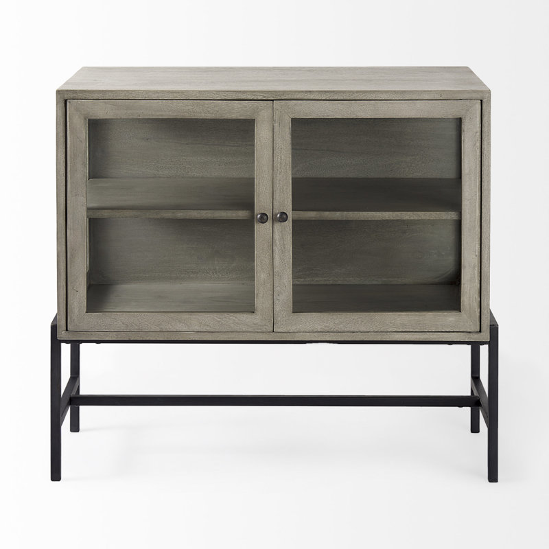 Warner Accent Cabinet, Gray