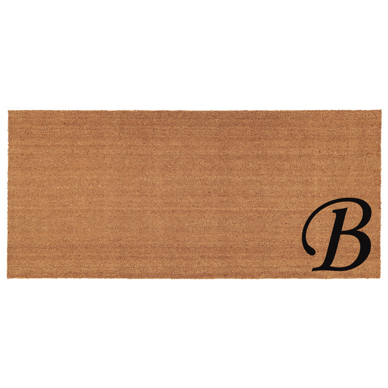 Zebrowski Non-Slip Doormat, B, Rectangle 2' x 4'