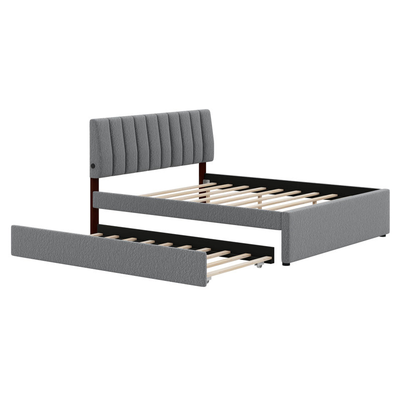 Upholstered Panel Bed