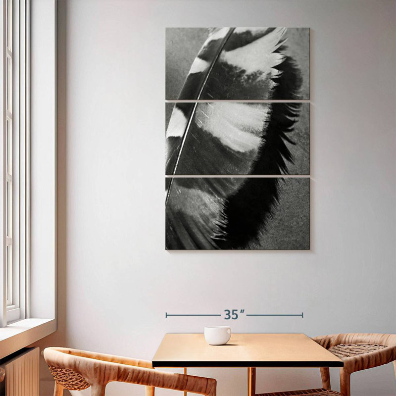 Kerner Feather Shadow II, 65" H x 42" W