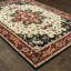 Tapis oriental rouge / ivoire Greenwich-25804491