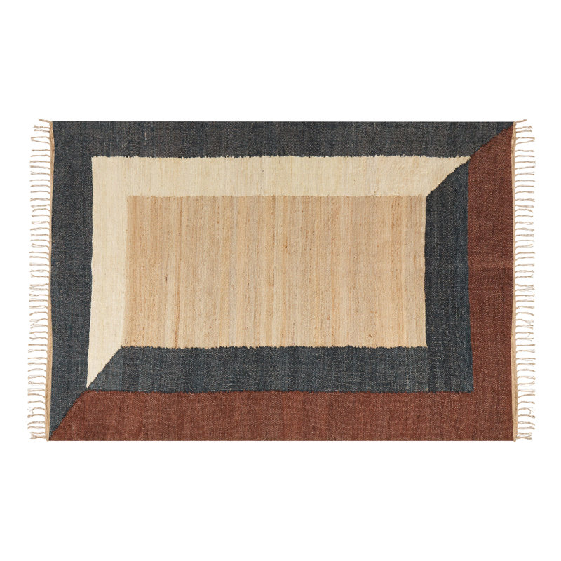 Mirelys Geometric Hand Woven Area Rug, Rectangle 160 x 230cm
