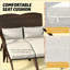 Garden Wicker Chair,2 Person Fire Pit Chair,Lounge Chair-1979892489