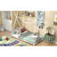 Lit simple en métal sécuritaire pour les chambres d'enfants