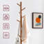 Rubber Freestanding 8 - Hook Coat Rack-1606588722