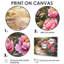 Pivoines le long du chemin de terre IV - Art mural pivoines-547369526-547369520-547369485