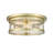 Transitional 2 Light Round Flush Mount-1301100543