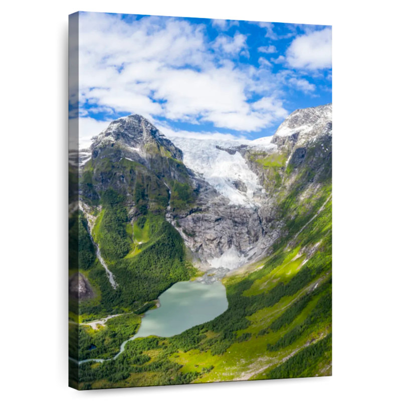 Glacier Boyabreen Alvord Idyllic, H 12 po x l 8 po