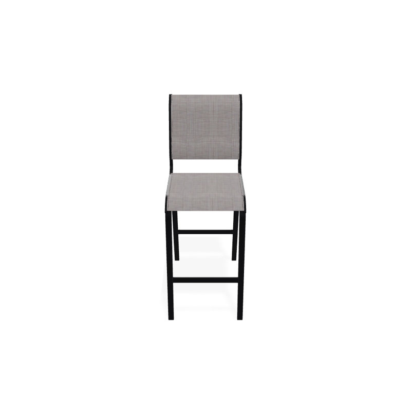 Tabouret de bar 29,5 po Holna, Noir texturé, Oursin