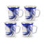 Blue Crab Enamelware Latte Mug