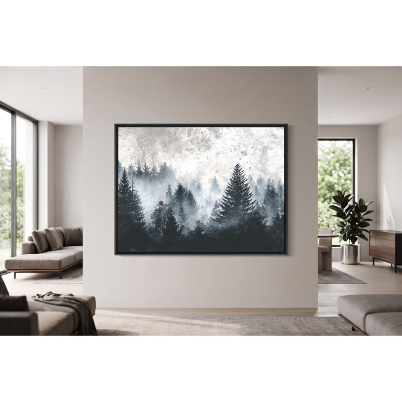 The Forest Beyond the Haze, 29" H x 22" W