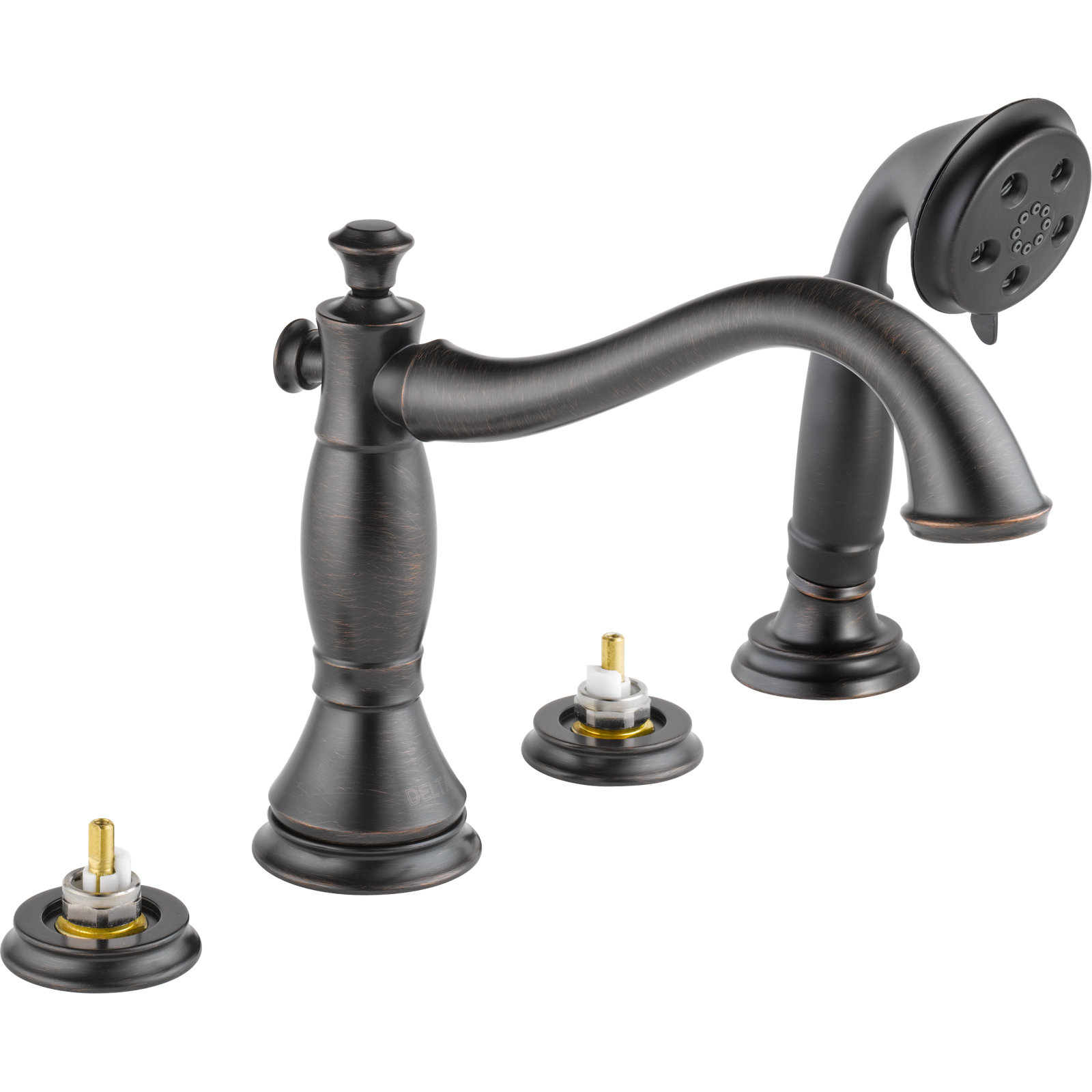 Cassidy™ Deck Roman Tub Faucet with Diverter, Oil Rubbed Bronze