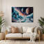 Art mural gris en métal Space NASA-141067312