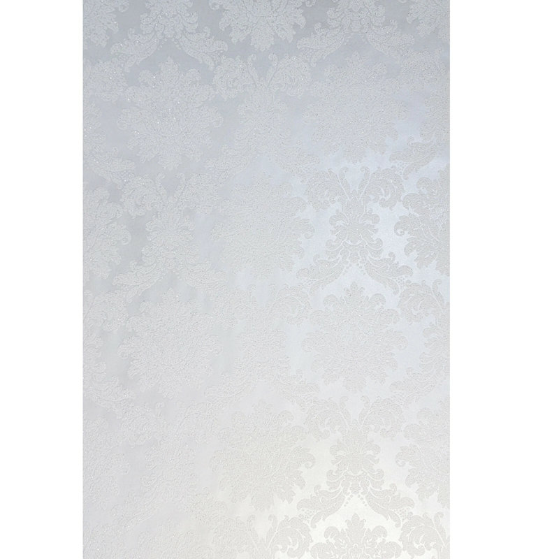 Rouleaux de papier peint texturé damas victorien naturel