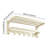 Foldable Bathroom Shelf, Wall Mounted Towel Rack-133590486