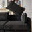 113.5'' Modular Sectiona Corduroy Sofa-2130155043