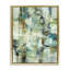«Restless Green Abstraction», art mural encadré flottant par Lisa Ridgers-2031489684-2031489682