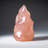 Polished Rose Quartz Flame Freeform from Brazil (1.7 Lbs)