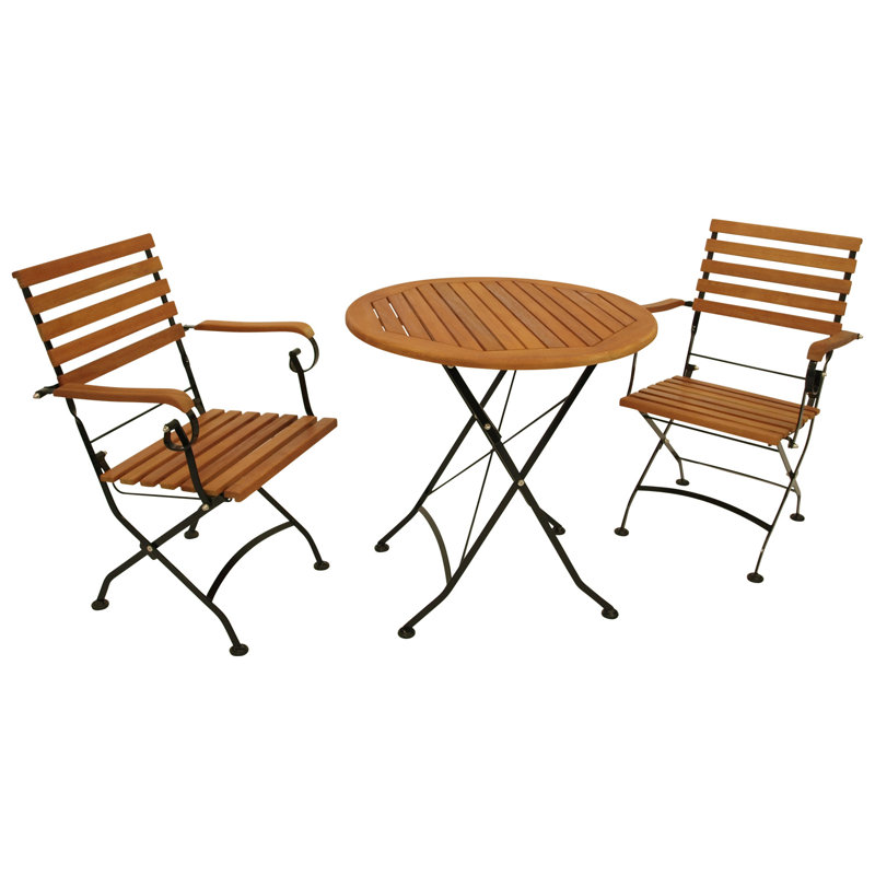 Russett 2 - Person Patio Dining Set with Round Table