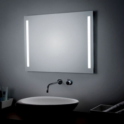 Metal Flat Wall Mirror