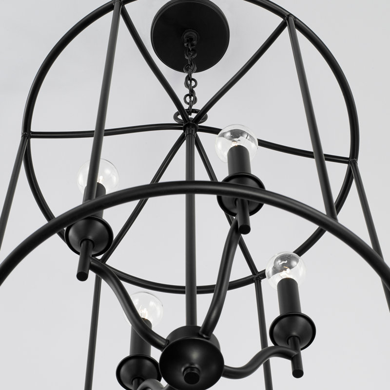 Luminaire suspendu cylindrique 4 lumières