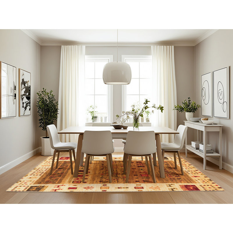 Eyas Abstract Indoor Rug, Rectangle 7' x 10'
