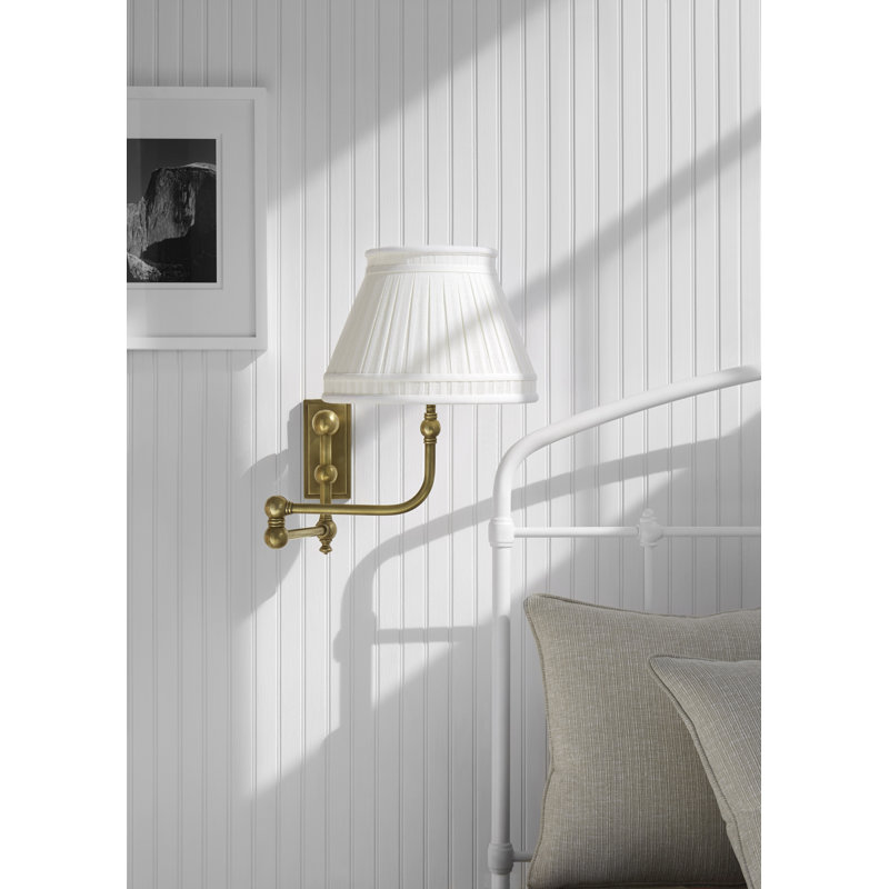 Chapman & Myers Pimlico Swing Arm, Antique Burnished Brass