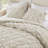 Bedding Sets, Ivory Microfiber Comforter For All Seasons