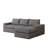 99-Inch Boneless L-Shaped Sectional Sofa With Chaise, Three Pillows, And Corduroy Upholstery For Living Room And Bedroom, No Assembly Required-1744495525-1744495527