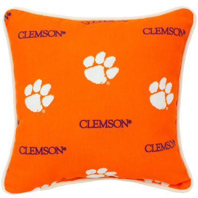 Kentucky Wildcats Outdoor Square Pillow Cover & Insert, Clemson Tigers