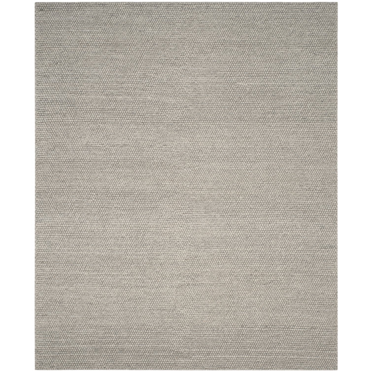 Tapis argenté fait à la main Elle