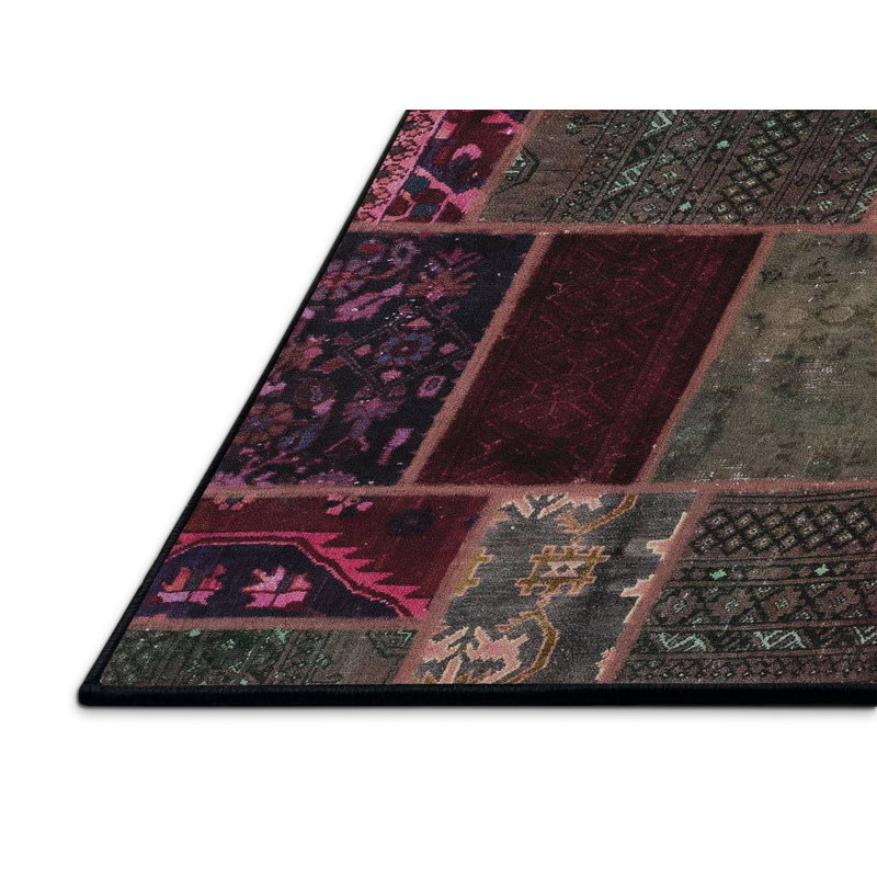 Abstract Indoor Rug, Rectangle 7' x 10'