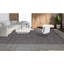 Hand-Knotted High-Quality Gray and Brown Area Rug
