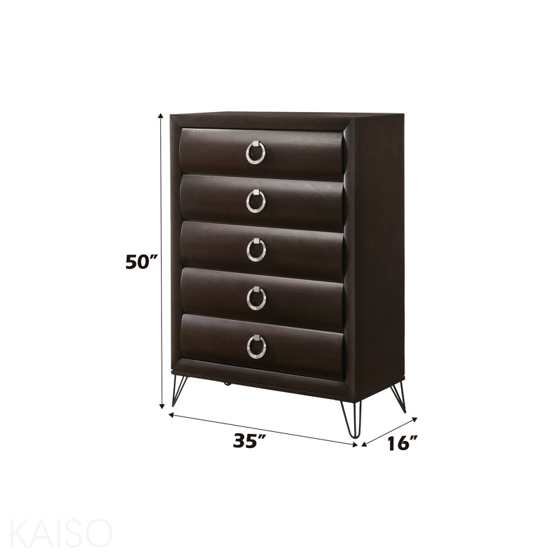 Commode finition merlot foncé
