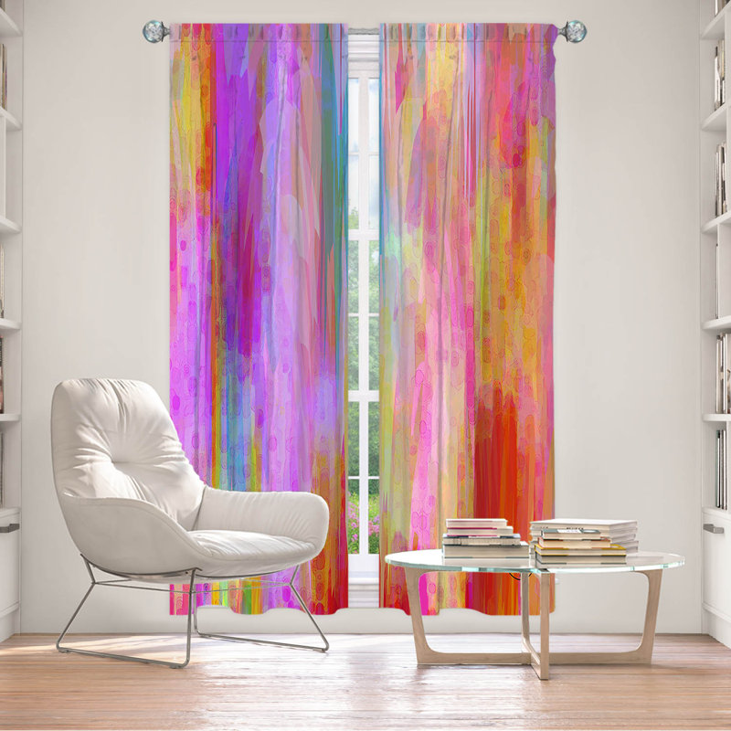 Ensemble de rideaux en polyester 2 pièces Kopervik, L 20 po x L 82 po