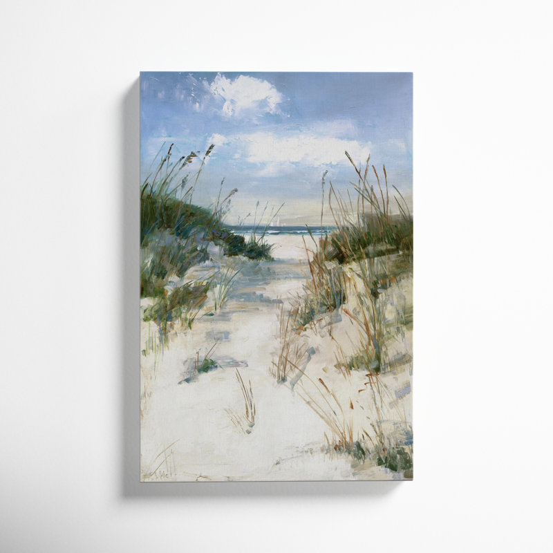 Dune vue - reproduction de photo sur toile tendue, H 27 po x l 18 po x P 1,5 po