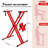 5 Core Keyboard Stand Dual X Shape Adjustable Foldable Portable Key Board Stands w Locking Strap